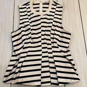 Alexander Wang Peplum Sleeveless Top